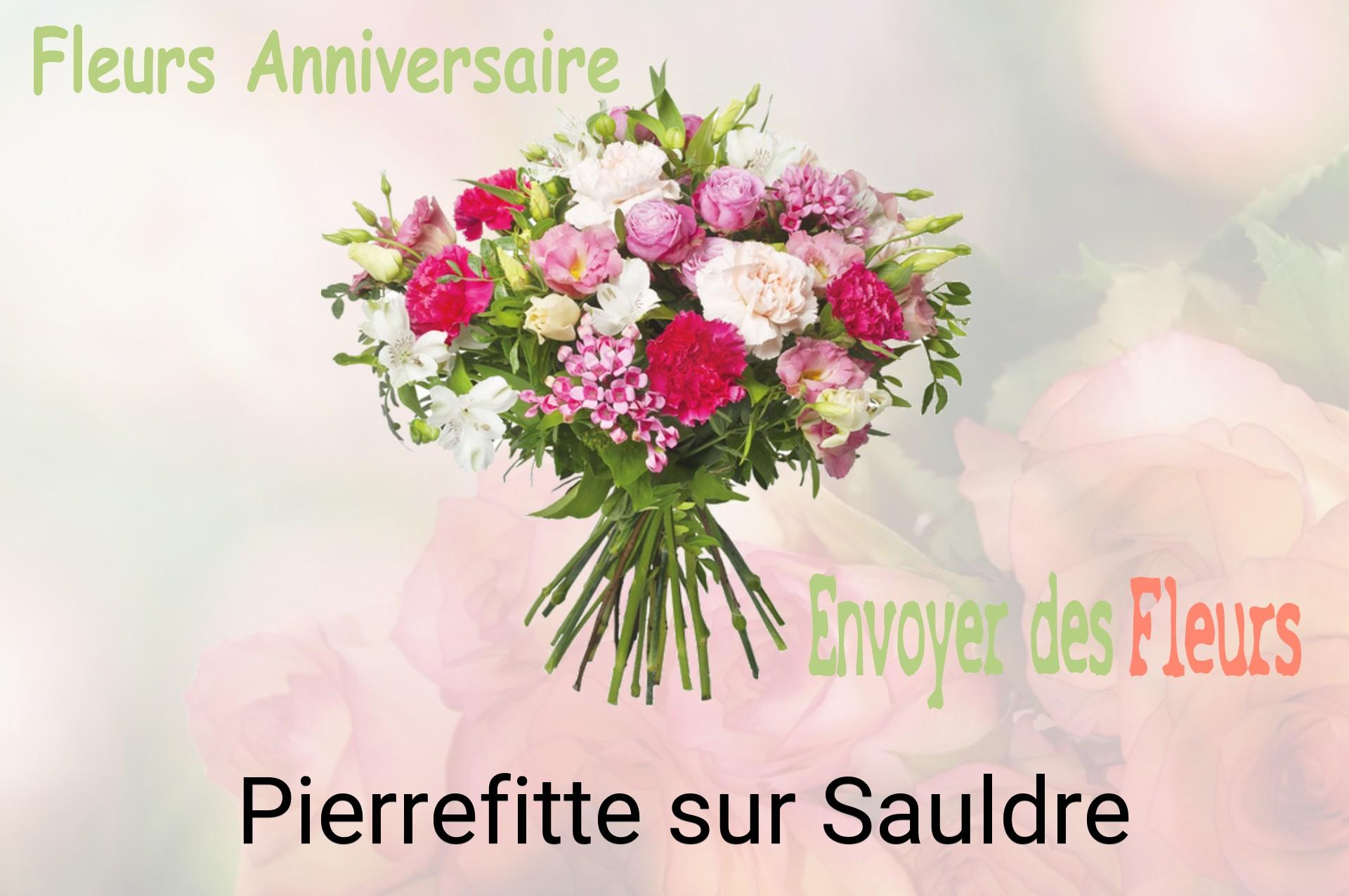 Bouquet de fleurs d’anniversaire livré à Pierrefitte-sur-Sauldre