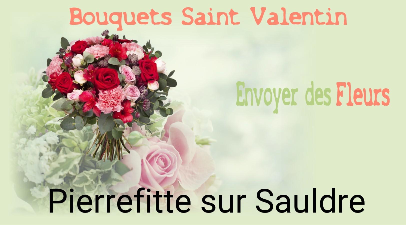 Roses de Saint-Valentin livrées à Pierrefitte-sur-Sauldre